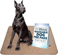 EZwhelp Washable Pee Pads for Dogs - Waterproof Training Pads for Dogs, Reusable & Sanitary, Rounded Corners, Laminated, Lightweight, Durable, Pet Essentials for Training and Whelping, 47" x 47"