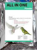 All in One Pigeon Medicine Powder, Chicken Medicine, Treat a Range of Diseases for All Birds, Canary, Aviary, Finches, Parakeet, Cockatiels, Parrots and Cage Small Birds