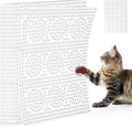 Uross Scat Mat for Cats -18PCS Deterrent Mat with Spikes Indoor Cat Repellent Mat Outdoor Scat Spikes Mat Indoor Cat Countertop Deterrent Keep Cats Off Counter
