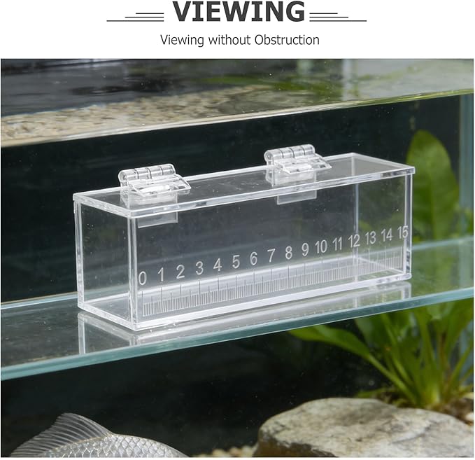 Acclimation Box: Acrylic Fish Breeding Box & Separator for Aquarium - Hatchery Incubator for Small Baby Fishes Shrimp Clownfish Guppy