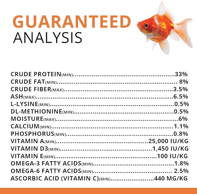 Fluval Bug Bites Goldfish Fish Food, Flakes for Small to Medium Sized Fish, 1.59 oz., A7339, Brown