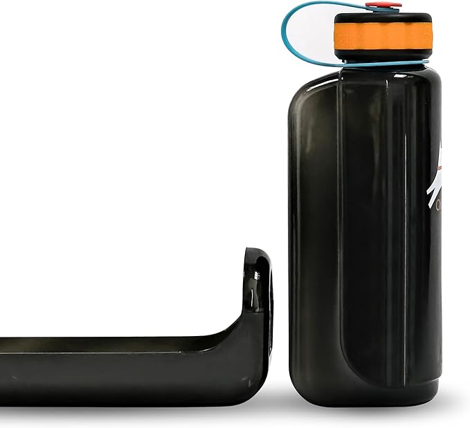 OllyDog OllyBottle | Tritan Dog Water Bottle with Detachable Bowl | BPA Free Leakproof Pet Dispenser | Hiking Travel (1L, Chromatic)