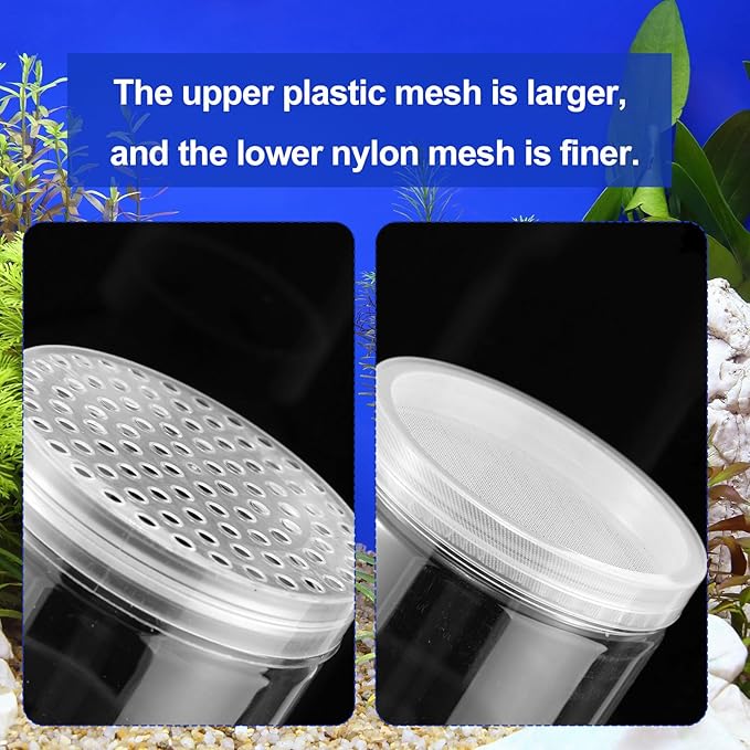 Transparent Plastic Fish Tank Breeder Box, Aquarium Fish Tank Hatchery Incubator Breeding Box Floating Aquarium Isolation Hatchery for Guppy Betta Shrimp Clownfish