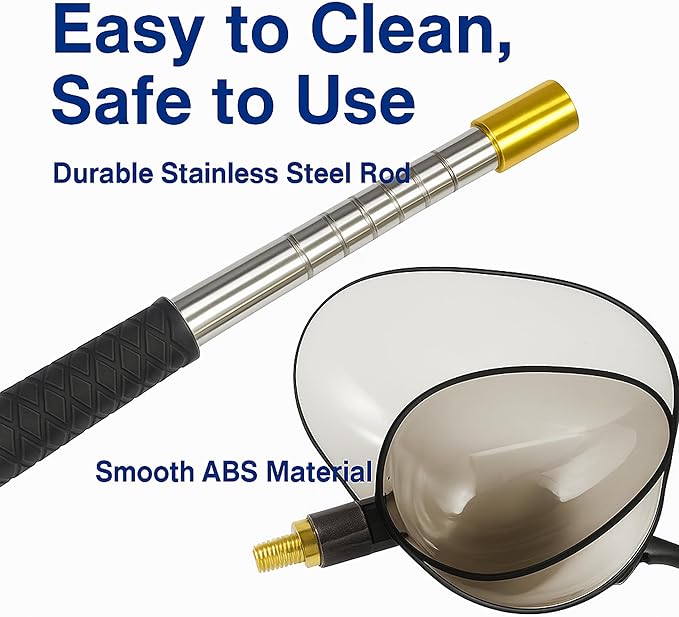 Dog Urine Catcher, Urine Collection Kit for Dogs and Cats with Telescopic Handle, Reusable for Vet Visits or Home Testing