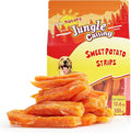 Jungle Calling Sweet Potato Dog Treats,Low Fat Natural Soft Chews for Weight Management, Single Ingredient and Grain Free Healthy Snacks Puppy Adult Dogs,10.6oz