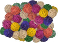 Java Wood Toy Colored Vine Balls 2 (100 Pack) Medium