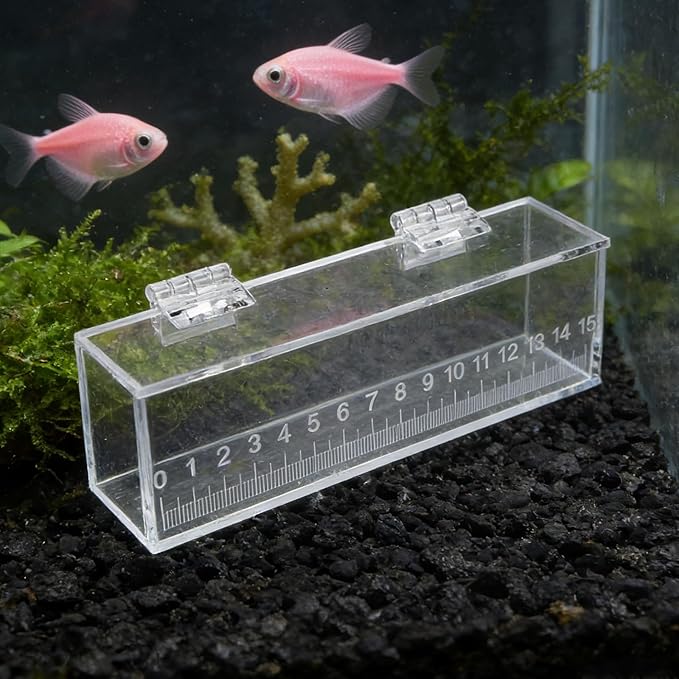 Acclimation Box: Acrylic Fish Breeding Box & Separator for Aquarium - Hatchery Incubator for Small Baby Fishes Shrimp Clownfish Guppy
