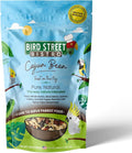Bird Street Bistro Parrot Food for Parakeets & Cockatiels - Cajun Bean - 20 oz - Cooks in 3-15 min, Natural Grains, Fruits & Vegetables - USA Made