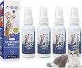 Cat Deterrent Spray 50ml: 4PCS No Scratch Spray for Cats, Cat Scratch Spray Outdoor Indoor - Cat Scratch Deterrent for Furniture, Sofas, Rugs, Curtains, Plants