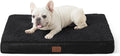Bedsure Dog Bed Medium Size Dog - Comfy Flat Puppy Beds with Removable Washable Cover, Orthopedic Egg Crate Foam Pet Mat, Suitable for Pet Up to 30 lbs