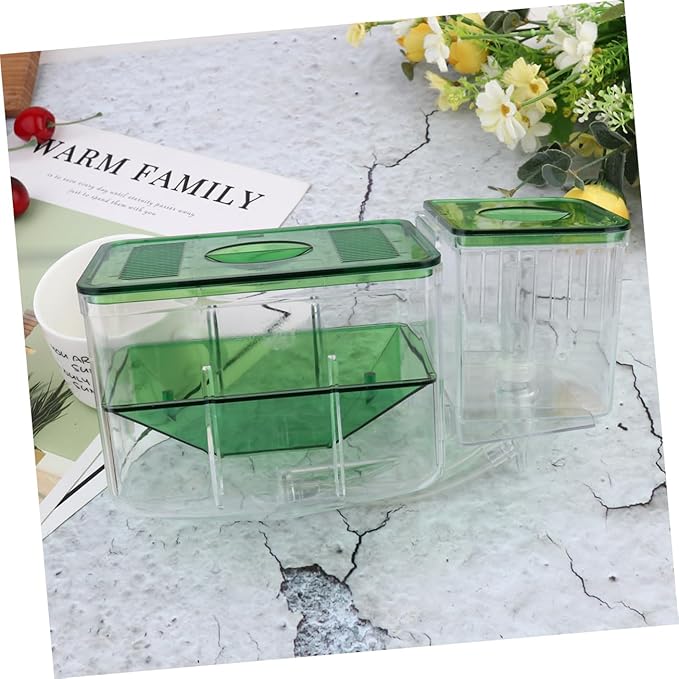 Self Guided Fish Breeding Tank Transparent Isolation Box for Fish Eggs Newborns for Aquariums