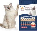 Cat Treats Lickable | Grain-Free Cat Food Toppers, High Protein | Creamy Puree Squeeze Ups with Vitamin E & Taurine, Digestible Formula | 0.5 oz. Each Tube, Chicken with Krill Recipe | 10 Tubes