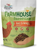 Manna Pro Farmhouse Favorites Insect & Harvest Blend with Black Soldier Fly Larvae, 100% Natural Protein & Veggie Treat for Chickens, Ducks, Turkeys & Wild Birds, 24% Protein Poultry Snack, 2lb