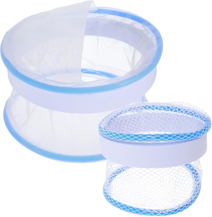 Toyvian Guppy Breeding Box Fish Hatchery Tank Floating Aquarium Isolation Chamber with Ventilated Lid for Betta Shrimp Nursery and Fish Spawning Incubator