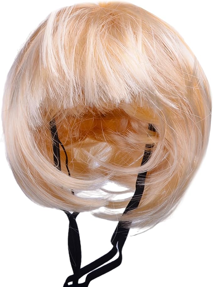 Funny Pet Wig – DIY Haircut & Adjustable Fit – Cat & Dog Costume for Halloween, Party, Photo Shoots – 3D Natural Look – Fits 5kg-50kg Pets
