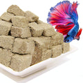 All Natural Tropical Fish Food for Small to Medium Sized Saltwater & Freshwater Fish - Betta Guppy Discus Cichlids Discus Goldfish Angel Fish (Tubifex Worm)