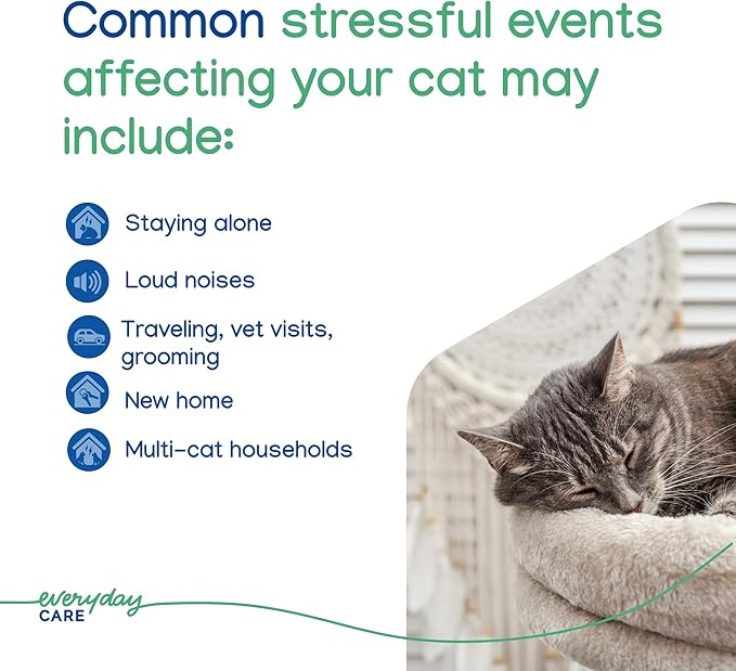 Virbac ZENIFEL™ Gel Diffuser | Managing Stress-Related Behaviors in Kittens & Cats - No Electricity Needed - Lasts Up to 2 Months