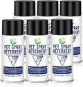 Cat Deterrent Spray Refill, Pet Spray Deterrent System, Motion Activated Cat System, Cat & Dog Odorless & Indoor, Up to 3 Feet Away, Pet Deterrent Spray Refill 6 Pack 23.34Oz
