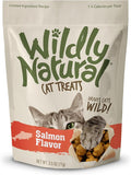 Wildly Natural Cat Treats, 2.5 Ounces, Salmon Flavor
