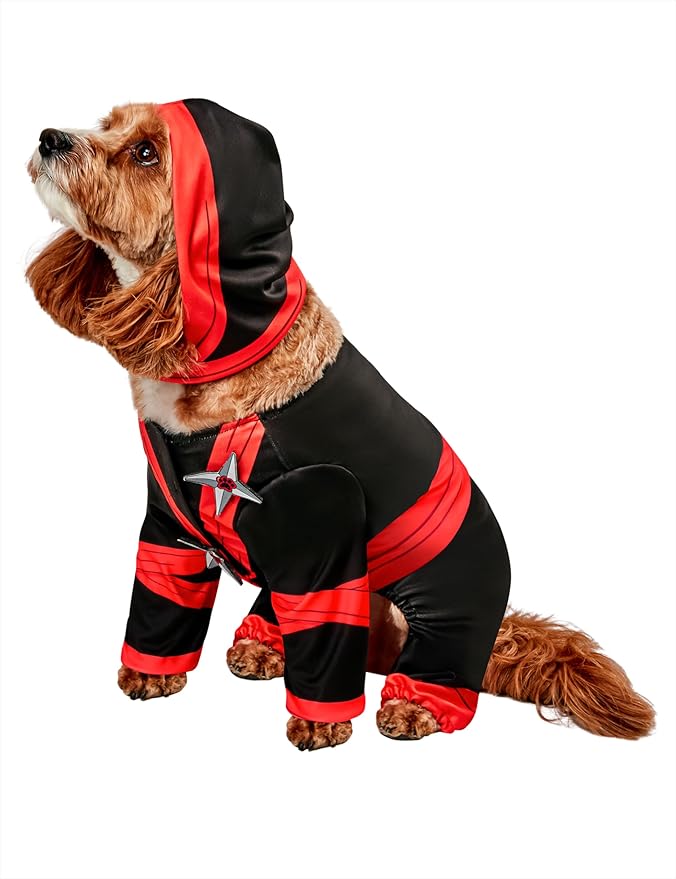 Rubies Ninja Pet Costume for Dogs or Cats, Medium