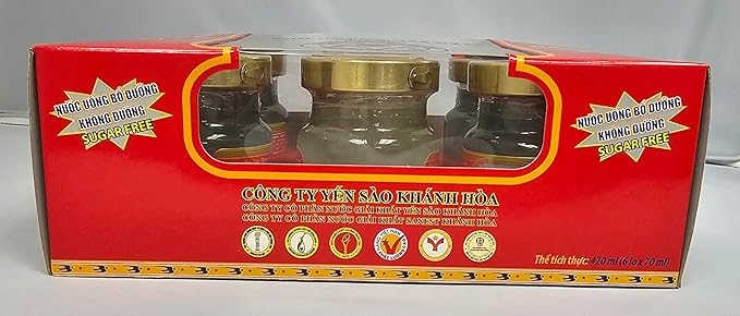 Sanest Khanh Hoa Bird's Nest Drink - 6 bottles x 2.4 fl oz (6 x 70 ml)