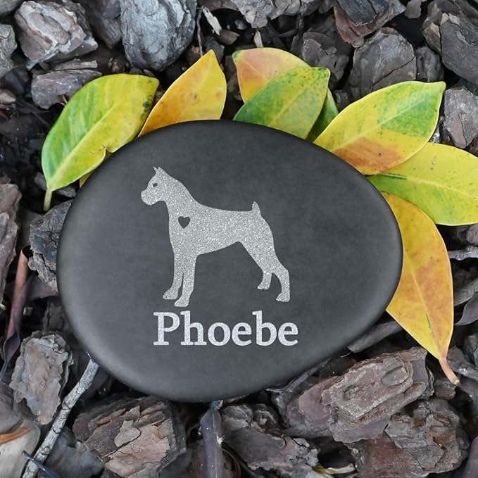 Personalized Pet Memorial Stones - Pet Passed Away Gifts - Pet Memorial Gifts - Sympathy Gifts for Loss of Pet - Personalized Dog Memorial Stone - Pet Loss Gifts Dog - Dog Memorial Gifts