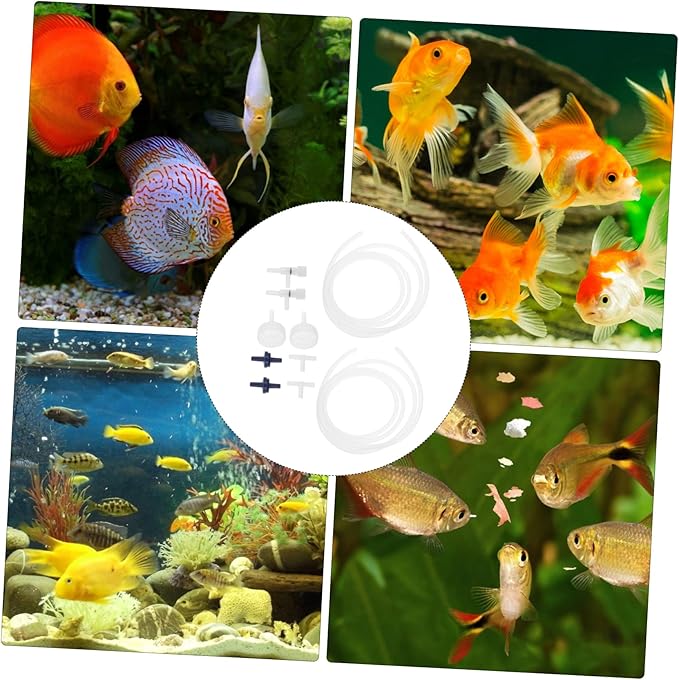 Kisangel 2 Sets Shrimp Hatchery DIY Kits with Soda Bottle Accessories Artemia Egg Hatching Kit for Aquarium and Fish Tank Easy to Install and Clean Efficient Brine Shrimp Breeding Tool with