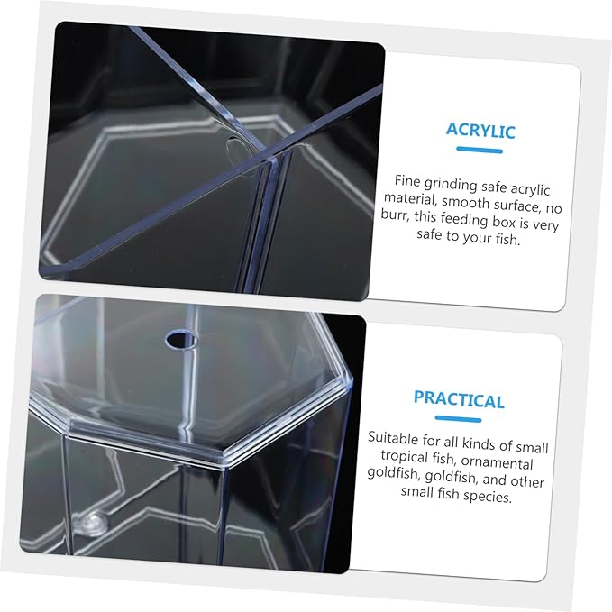 BESPORTBLE Fish Breeding Box Cups Transparent Divider Tank for Guppies Bettas Clownfish Safe Hatchery for Fry Isolation and Increased Survival Rate