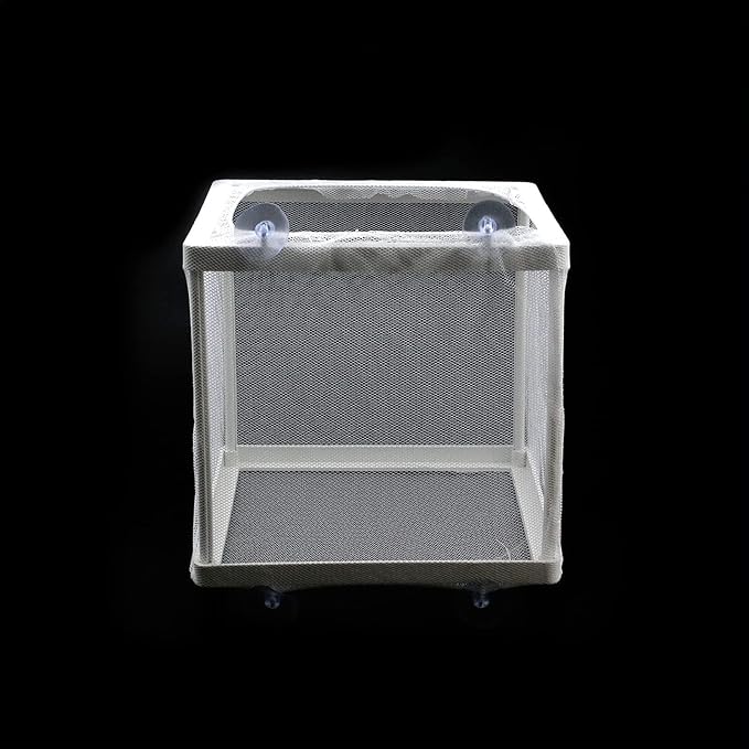 Fish Breeding Box - Aquarium Breeder Box, Mesh Box Fish Breeding Tanks | Fish Tank Breeding Isolation Box, Fish Fry Hatchery with Suction Cups, Juvenile Fish Separation Net for Fish clownfishh