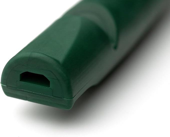 ACME Alpha 211.5 Professional Dog Training Whistle with Enhanced Ergonomic Grip. BPA-Free Plastic. 110 dBA. Long Range. Standardized Frequency. Weatherproof. Made in The UK (Forest Green)