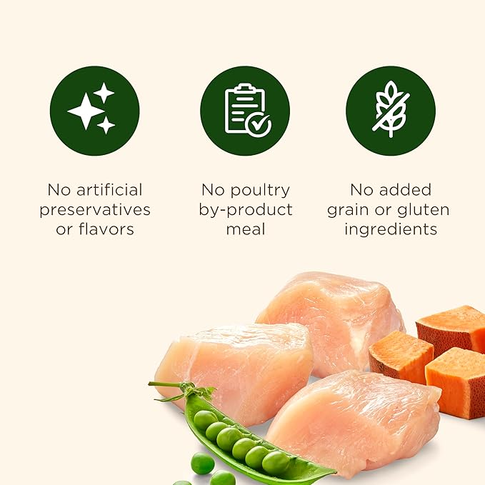 Nutrish Grain Free Dry Dog Food, Chicken & Sweet Potato Recipe, 26 lb. Bag (Rachael Ray)