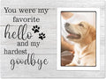 SteadStyle Dog Memorial Gifts for Loss of Dog, Pet Memorial Gifts, Sympathy Gifts for Loss of Dog, Pet Remembrance Gift, Dog Picture Frame, Pet Memorial Gifts，Fit 4x6 in