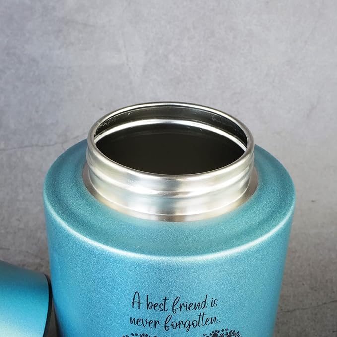 Pet Cremation Urns for Dogs Cats Ashes, Up to 60 lbs Dogs Cats Memorial Keepsake Urns for Ashes-Medium (Paw in Heart)