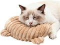 Jiupety Dog Calming Pillow, Soft and Neck-Friendly, Washable Pet Neck Pillows for Small Medium Large Dogs and Cats, 11" x 8", Coffee