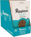Applaws Natural Chewy Cat Treats, Grain-Free, High Protein, Limited Ingredients, No Artificial Additives or Fillers, Healthy & Nutritious Snack for Cats, Tuna (12 x 2.0oz Bags)
