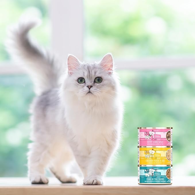 Weruva Cats in The Kitchen, Word from The Bird! Variety Pack, 6oz Can (Pack of 12)