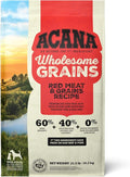 ACANA Wholesome Grains Dry Dog Food Red Meat & Grains Beef Pork & Lamb Recipe 22.5lb Bag