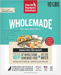 The Honest Kitchen Human Grade Wholemade™ Dehydrated Dog Food, Grain Free Fish, 10 lb (makes 40lbs)