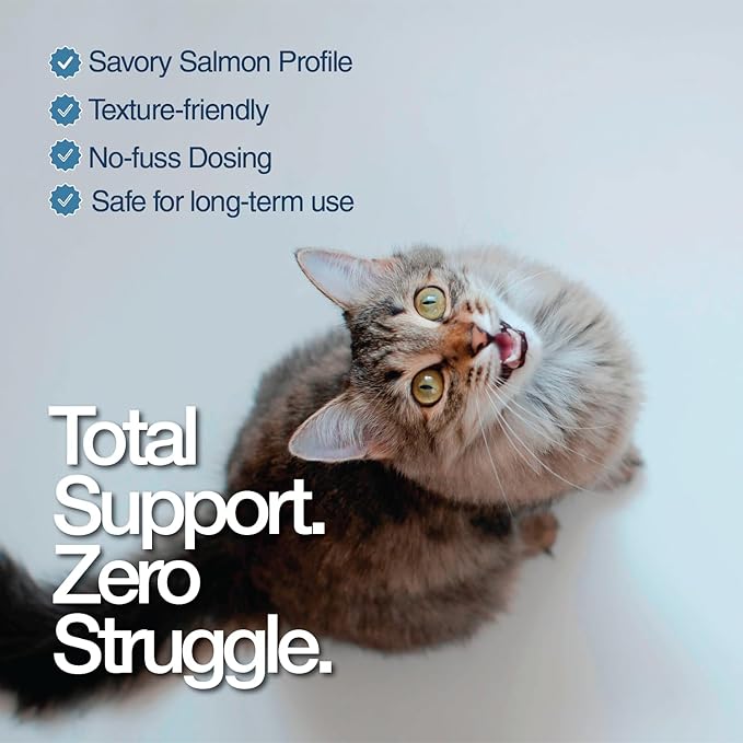 Felisyl L-Lysine Granules for Cats 100g (3.5 oz, 310 Servings) – Supports Immune, Respiratory, and Eye Health. Eases Sneezing, Runny Nose, and Watery Eyes. Tasty Salmon Flavor - Made in The USA