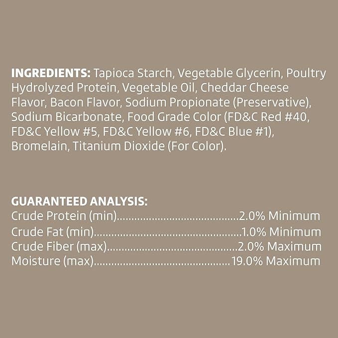Wonder Bound Bacon & Cheese Flavor Dog Twist Sticks - 55 Count - Rawhide-Free Dog Treats, Dental Health Chews for Plaque & Tartar Control, Easy to Digest, Long-Lasting