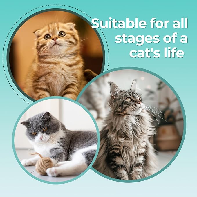 Cat Nail Clippers with a Removable Debris Collector, Adjustable Size, Built-in Hidden Nail File, Round Hole Blade, Safe Home pet Grooming Tool