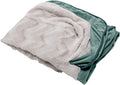 Furhaven Replacement Dog Bed Cover Perfect Comfort Plush & Velvet Waves Sofa-Style, Machine Washable - Celadon Green, Jumbo Plus (XX-Large)