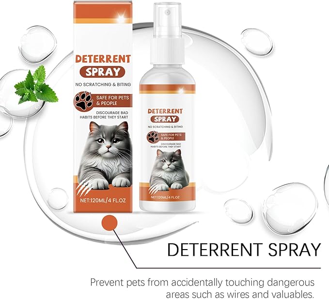 120ml AntiClimbing Cats Sprays Citrus Base Deterring Furniture Guard Damage Prevention Indoor Control Anticat Climbing Sprays for Furniture