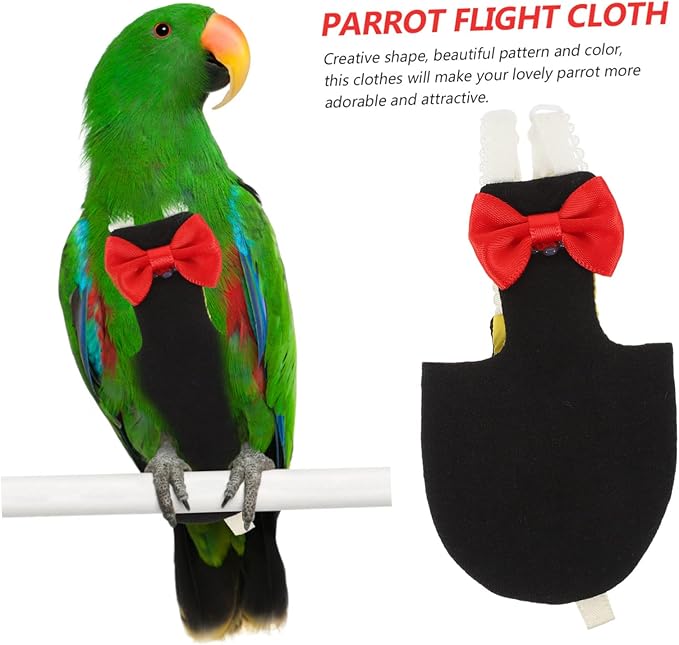 Breathable Parrot Diaper Flight Suit Washable Bird Nappies for Budgies and Cockatiels Lightweight and Skin-Friendly Design for Outdoor Use and Bird Lovers