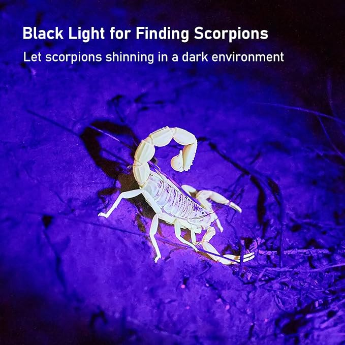 Blacklight Flashlight 68 LED UV Flash Light,Ultraviolet Flashlight Black Light Professional Pet Urine Detector for Dog/Cat Urine,Pet Stains,Hunting Scorpions