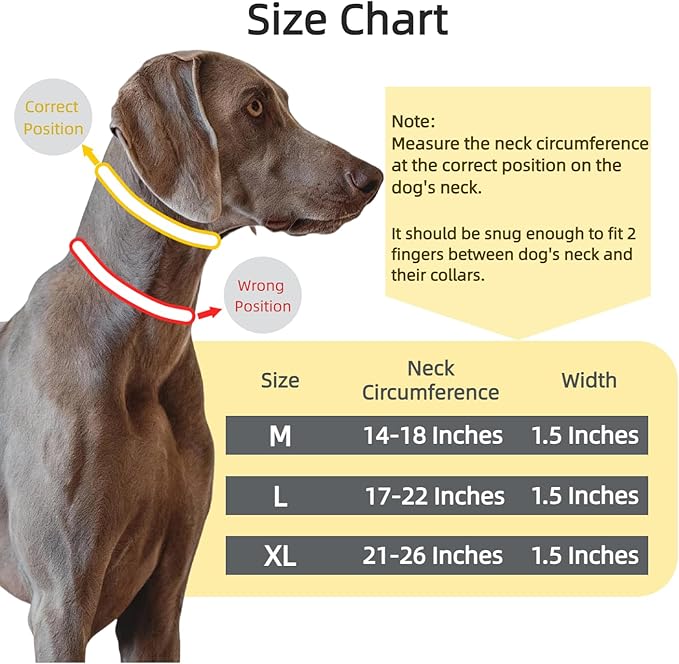 Lightweight Prong Collar for Dogs, Reflective No Pull Dog Collar | Adjustable Size Dog Pinch, Breathable Woven Fabric Air Grid Technology, Martingale Collar for Dogs Training(Black-XL)