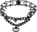 Herm Sprenger - Stainless Steel Ultra-Plus Prong Dog Training Collar - Black - 3.25 mm x 18" Neck Size; 22" Chain Length