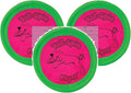 Booda 3 Pack of Tail-Spin Flyer Dog Toys, 7-Inch
