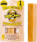 Tibetan Dog Chew Yak Cheese Sticks - Natural, Handmade Treats for Jumbo Dogs, Long-Lasting Entertainment, Perfect for Aggressive Chewers, Rawhide-Free, Grain-Free, Gluten-Free (1 Chew, Jumbo)