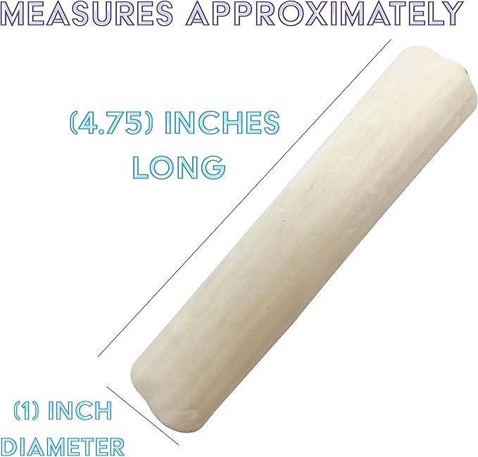 by M&M 5501 Natural Sola Log PK8 - Handcut Natural Sola Wood Logs, Lightweight Foraging Foot Toys, Chewable, Easy for Pets to Grab and Chew, Great for Small and Med Size Pet Birds